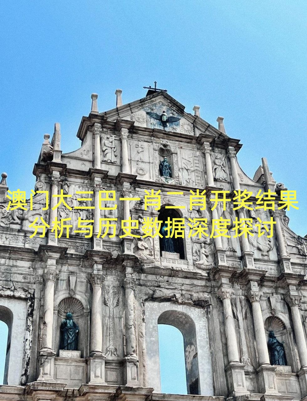 澳门大三巴一肖二肖开奖结果分析与历史数据深度探讨